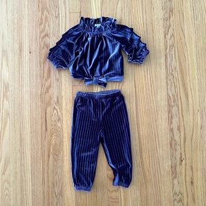 Habitual Purple Velvet Outfit